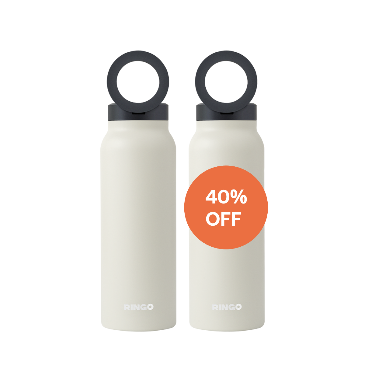 Ringo Water Bottle + Magnetic Booster Ring