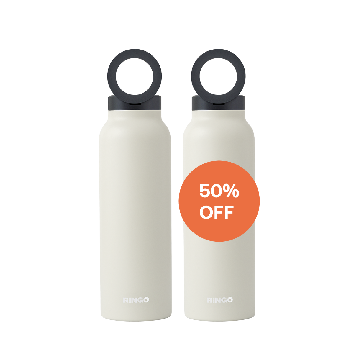 Ringo Water Bottle + Magnetic Booster Ring