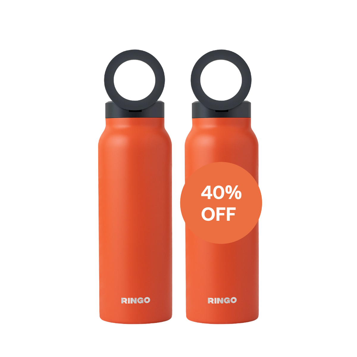 Ringo Water Bottle + Magnetic Booster Ring