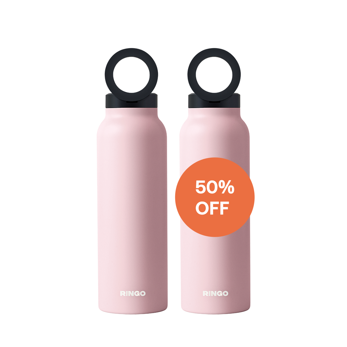 Ringo Water Bottle + Magnetic Booster Ring