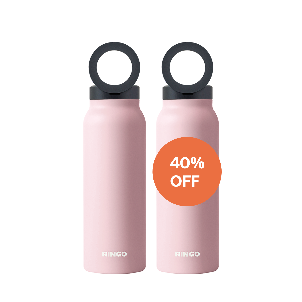 Ringo Water Bottle + Magnetic Booster Ring