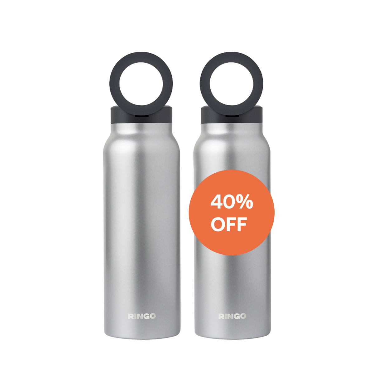 Ringo Water Bottle + Magnetic Booster Ring